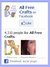 like All Free Crafts on Facebook