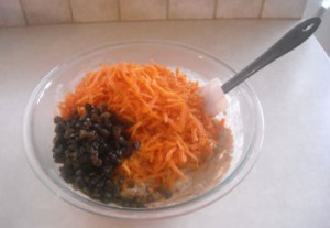 carrots and raisins