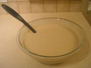 pancake batter