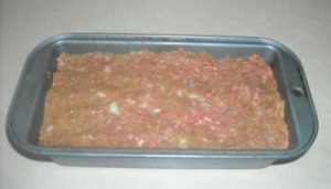 meatloaf in pan