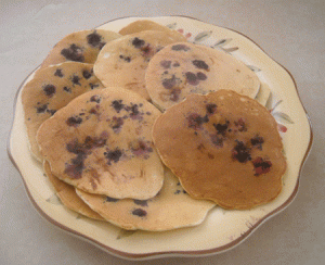 plate of pancakes