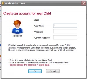 add child account