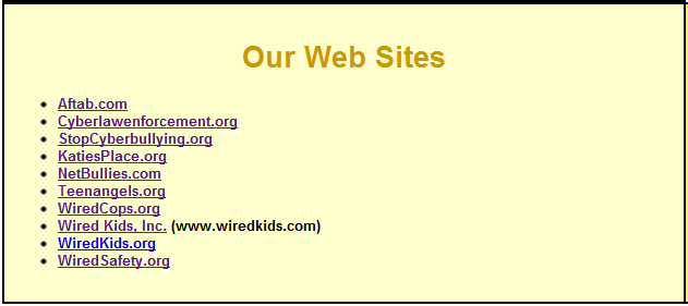 Wired Kids Websites
