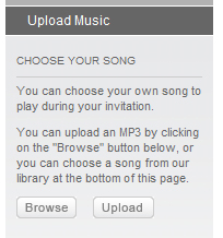 upload your own music