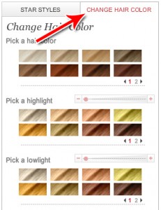 change hair color