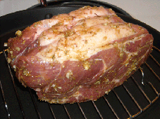 Pork Roast Ready for Roasting