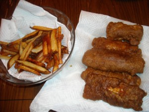 Guinness Batter Fish and Chips