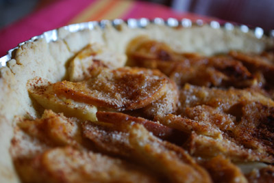 Apple Pie Just about Ready for the Oven