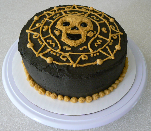 Finished Pirates of the Caribbean Cake
