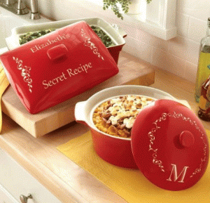 Personalized Casserole Dish