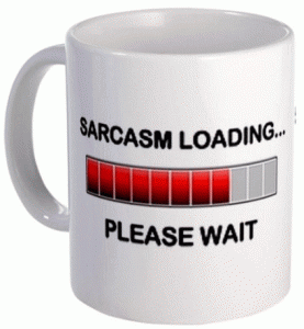 Funny Gift Idea - Sarcasm Mug