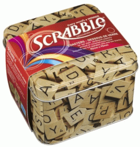 Scrabble Coasters