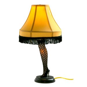 A Christmas Story Leg Lamp