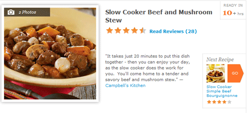 Slow Cooker Beef Stew