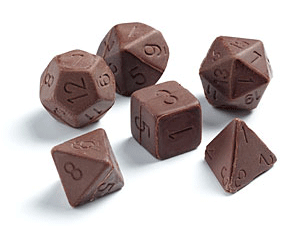 Chocolate Gaming Dice