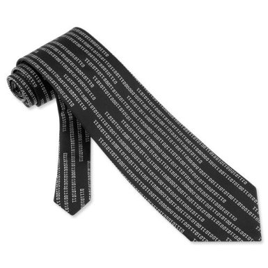 Binary Code Tie