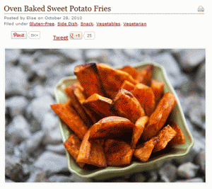 Sweet Potato Fries