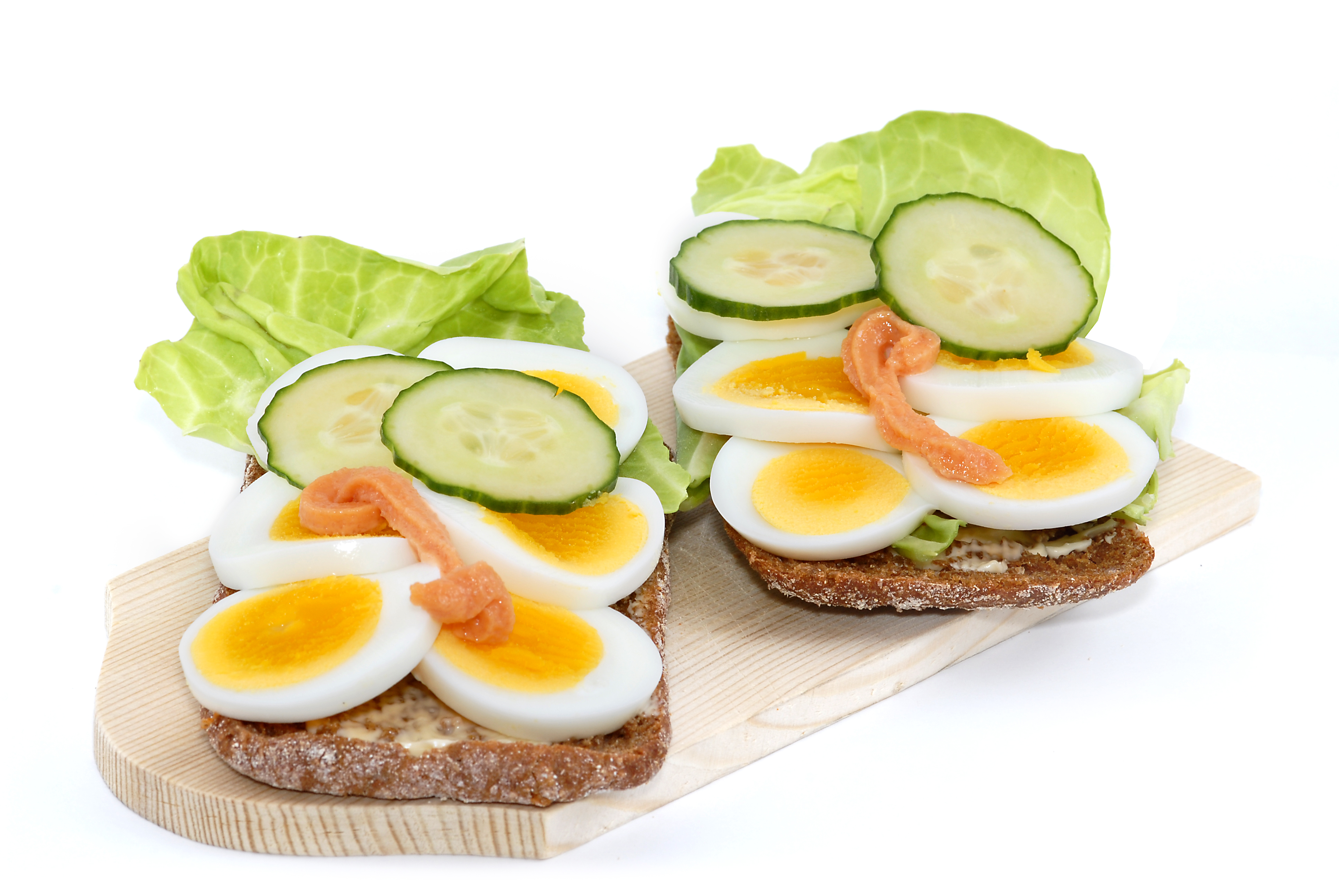 open-faced-egg-sandwich