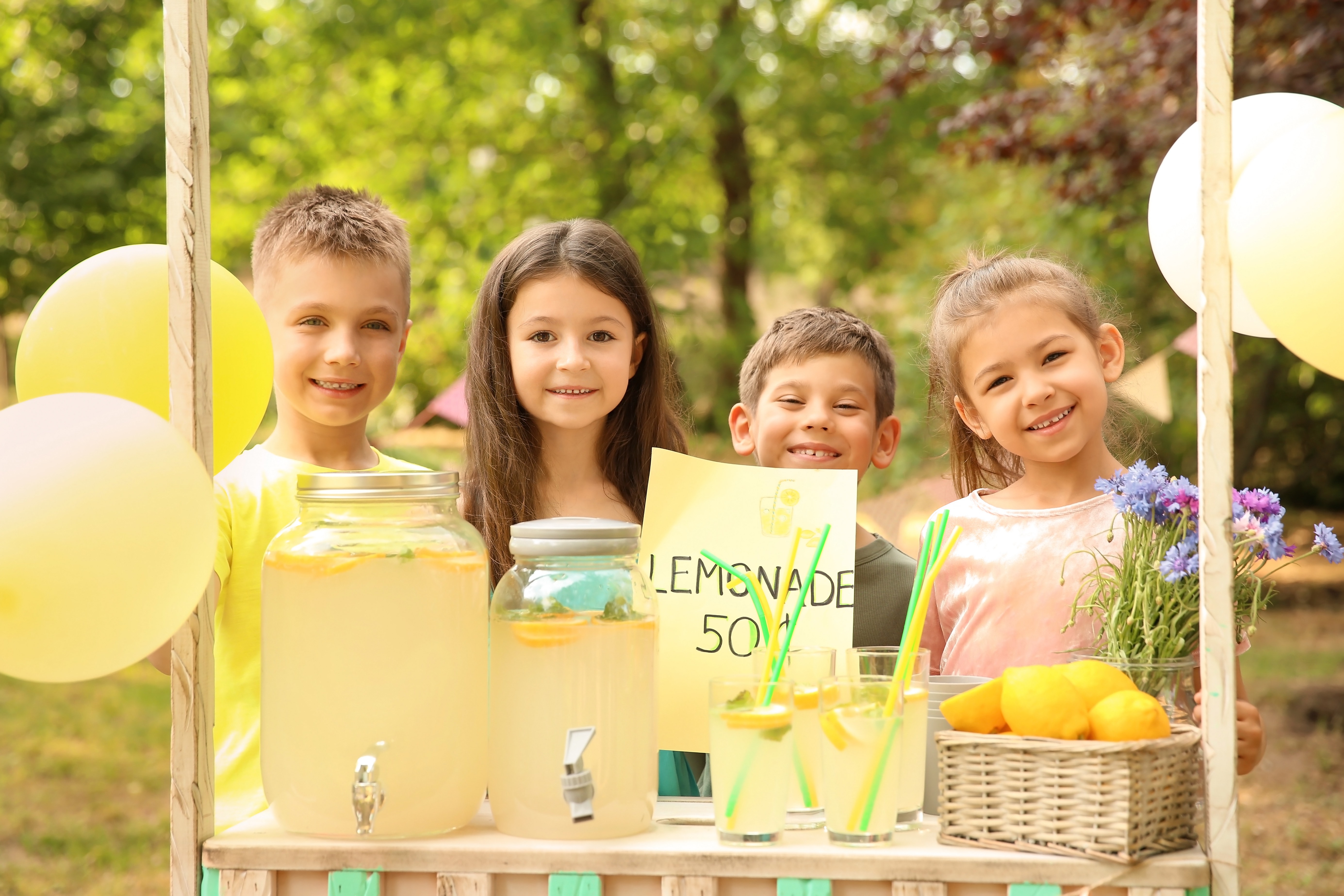 Business Ideas for Kids – Lemonade Stand